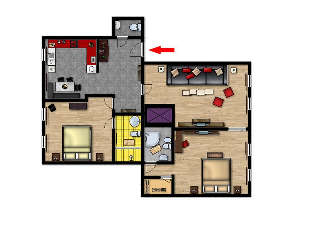 Luxury Apartments Pricna براغ المظهر الخارجي الصورة